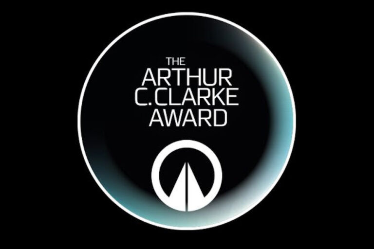 arthur c clarke award logo black