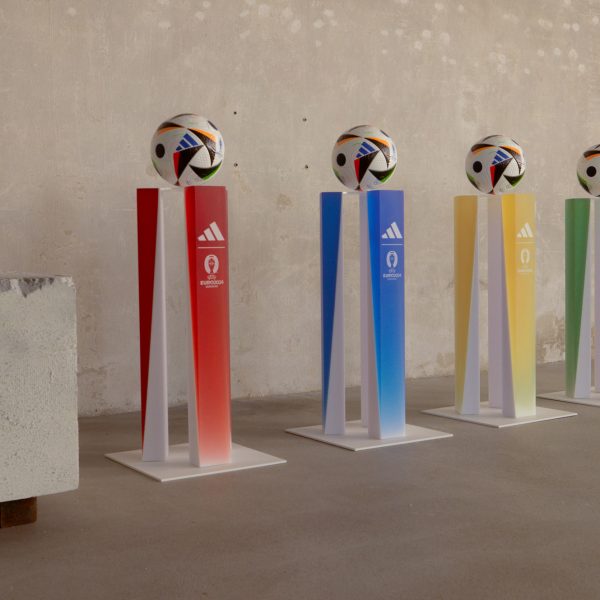 sabine marcelis uefa euro 2024 adidas matchball plinths dezeen 2364 col hero