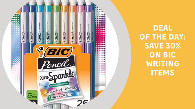 Deal of the Day BIC Pencils