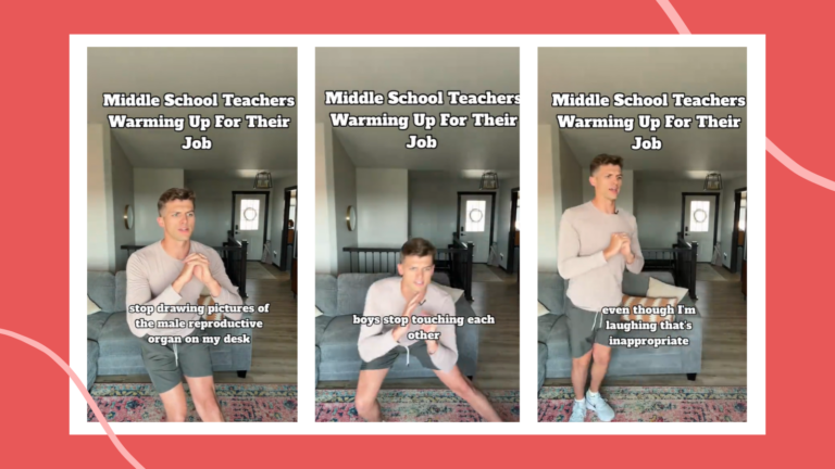 This Teacher Hilariously Demonstrates How Middle School Teachers Are Warming Up for a New Year