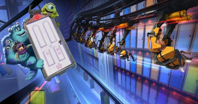 monsters inc roller coaster