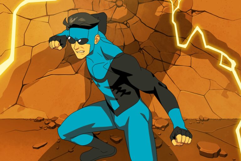 Invincible S3 Blue Suit