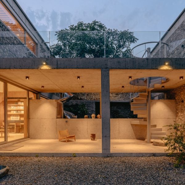 chaoffice house of bluff reclaimed stone china hero dezeen 2364 col 0