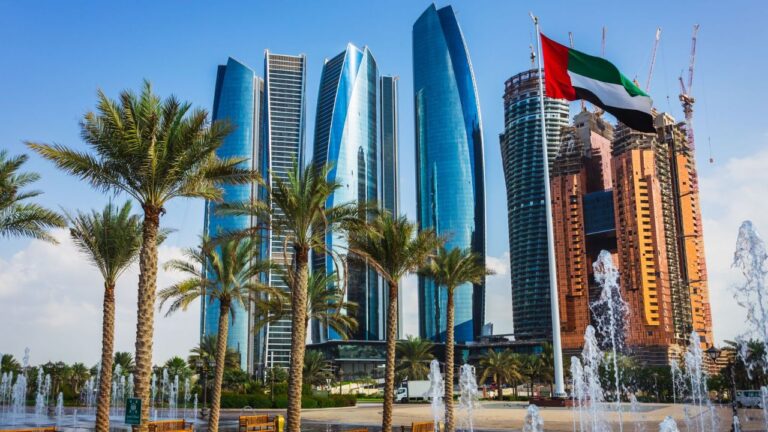 Abu Dhabi along with Ras Al Khaimah RAK are predicted to be the toast of residential real estate boom in the UAE in 2025. Image Getty 1